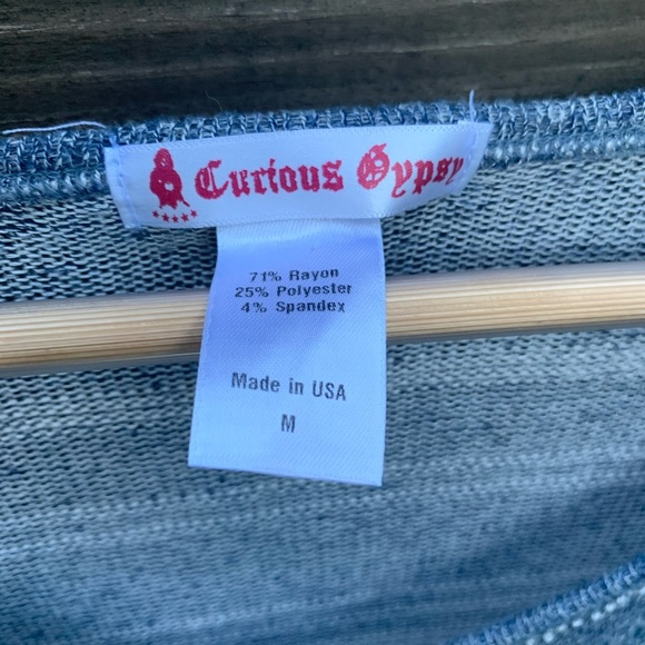 Blue striped sweater - Picture 4 of 5